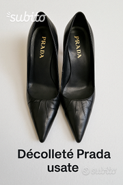 👠 Décolleté Prada nere originali n. 39 👠
