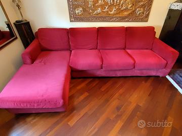 divano letto matrimoniale 3 posti + chaiselongue