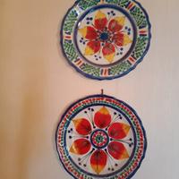 2 piatti da muro vintage 