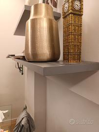 due mensole grigie lops