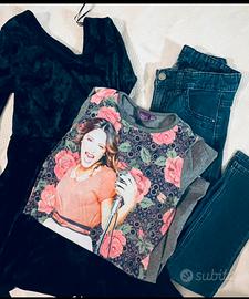 Set vestiti 8/9 anni bambina