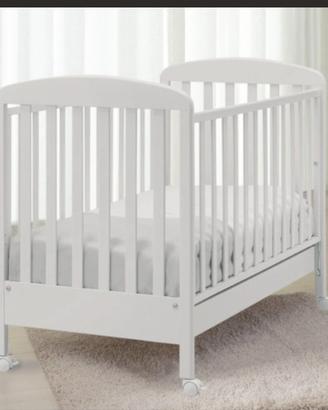 Pali lettino Basic con materasso