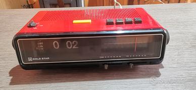 radiosveglia gold star rk-1012 funzionante