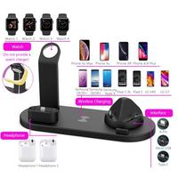 Base ricarica 6 in 1 Per Caricatore Wireless