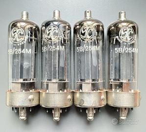 Quartetto valvole tubes STC CV428 5B254M Shindo