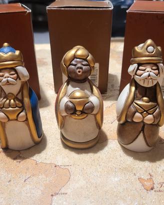 thun presepe classico set 3 re magi antichi