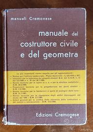 Manuale del costruttore civile e del geometra 