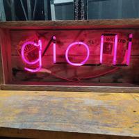 INSEGNA NEON VINTAGE RECUPERO ARREDO INDUSTRIALE