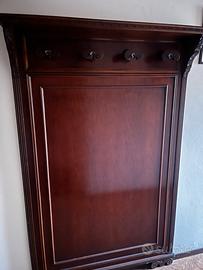 Ingresso porta giacche in legno