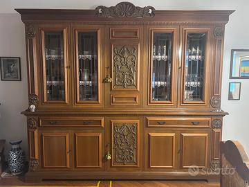 Grande buffet legno in noce