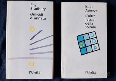 ASIMOV + BRADBURY 2 libri 4 €