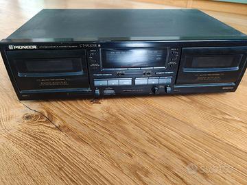 Registratore PIONEER doppio cassette auto reverse