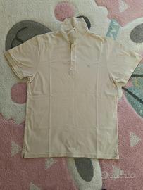 Polo Burberry London Beige  stampa check slim XL