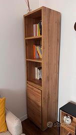 Libreria-armadio per studio o camera