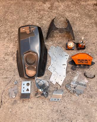 Torretta rally + kit rade garage ktm 990