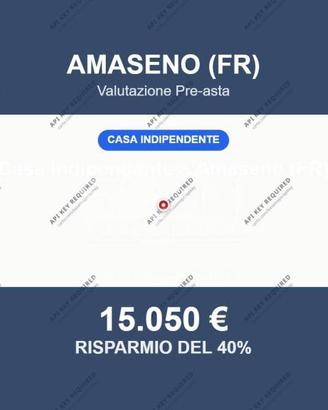 Immobile in asta di 171 m² a Amaseno