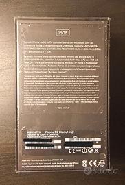 Per solo collezionisti iPhone 3g 16Gb MB496T