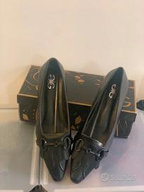 NEW 🖤 Eleganti Mocassini Neri a Punta