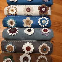 Astuccio porta penne/matite fatto a mano