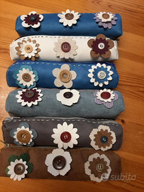 Astuccio porta penne/matite fatto a mano