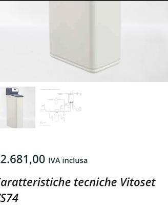 addolcitore viesmann  vs 74