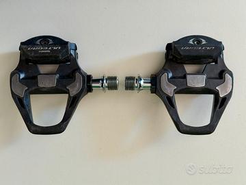 Pedali Shimano ultegra R8000 con tacchette SPD SL