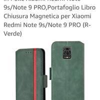 custodia Xiaomi redmi note 9s e pro a portafoglio 