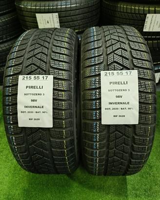 2 GOMME 215 55 17 PIRELLI INV RIF2628