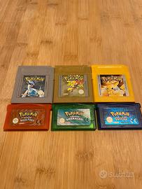 Cartucce Pokèmon Gameboy