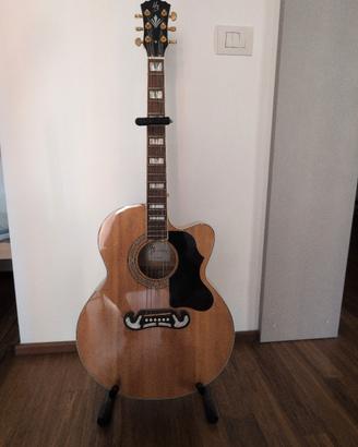 Chitarra acustica Harley Benton Custom Line King
