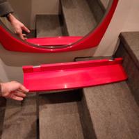 Specchio Modello "Thema" con mensola - Anni '70