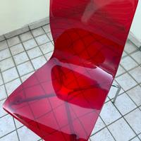 Sedie Calligaris rosse