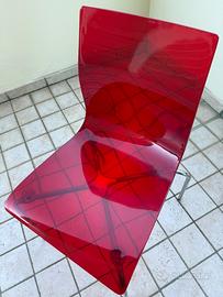 Sedie Calligaris rosse