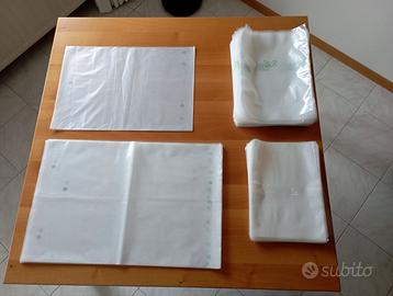 Sacchetti x alimenti NUOVI (mis varie, + 500 pz)
