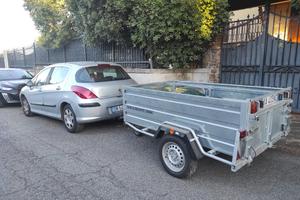  Peugeot 308 + carrello traino 