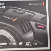 Blackmagic Pocket Cinema Camera 4K - mai usata