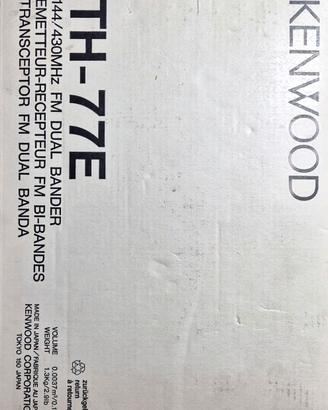 Imballo originale Kenwood TH-77E