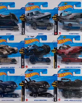 Set 9 Hot Wheels Batman