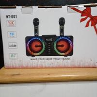 karaoke cassa bluetooth 
