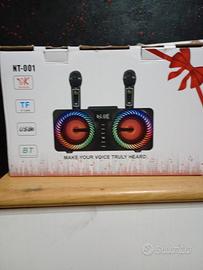 karaoke cassa bluetooth 