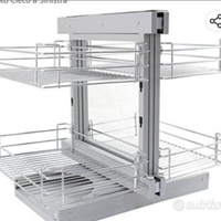Carrello identico alla foto per la cucina