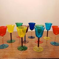 Calici in vetro di Murano Archimede Seguso