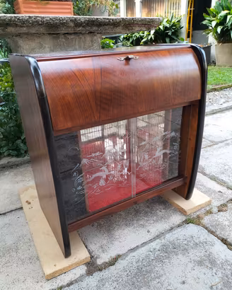 Splendido mobile Bar Vintage Art Déco anni 30/40