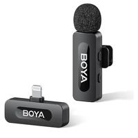 🎤 Microfono Wireless BOYA BY-V1 per iPhone/iPad 