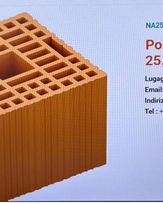 Poroton P800 MA  e Pignatte 24-38-20