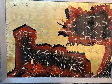 quadro Sage Vernis con Autentica dell'autore 