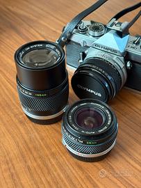 Corredo Olympus OM1 Macchina Fotografica Analogica