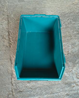 CONTENITORE BOX sovrapponibili a incastro 60x43x30