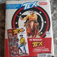 Fumetti: TEX n.695 a Colori Blisterato con Album