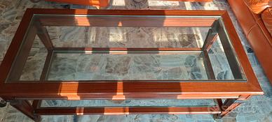 tavolino basso arte povera da salotto